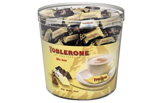 137155  4009709 Sjokolade TOBLERONE sylinder 904g 